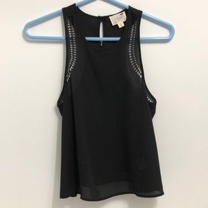 Black dressy tank